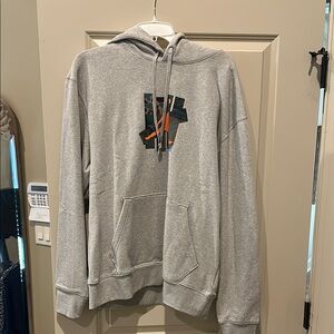 New with tags. Men's Jordan hoodie. Size large. Gray